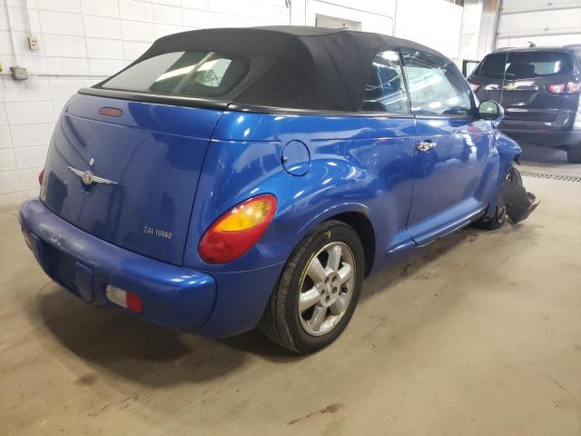 3C3EY55E75T338297 - 2005 CHRYSLER PT CRUISER BLUE photo 4