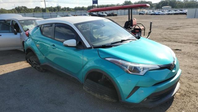 NMTKHMBX3JR041898 - 2018 TOYOTA C-HR XLE TURQUOISE photo 1