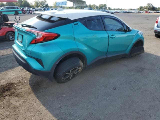 NMTKHMBX3JR041898 - 2018 TOYOTA C-HR XLE TURQUOISE photo 4