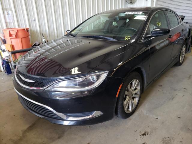 1C3CCCAB8GN108342 - 2016 CHRYSLER 200 LIMITE BLACK photo 2