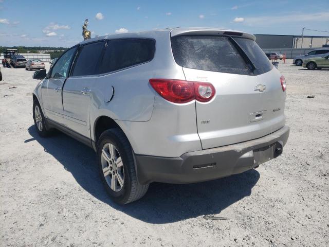 1GNKVGED1BJ268073 - 2011 CHEVROLET TRAVERSE L SILVER photo 3