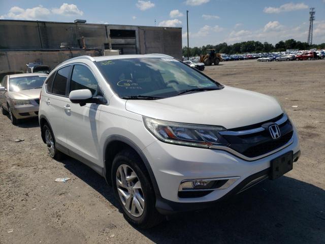 5J6RM4H74FL092994 - 2015 HONDA CR-V EXL WHITE photo 1