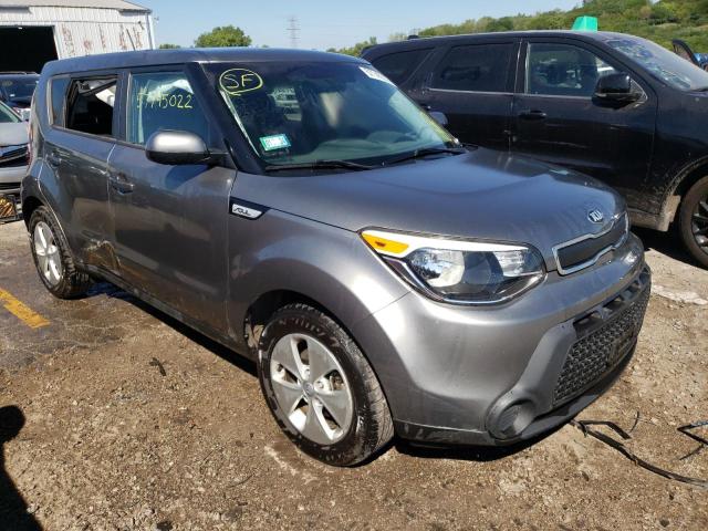 KNDJN2A24G7242079 - 2016 KIA SOUL GRAY photo 1