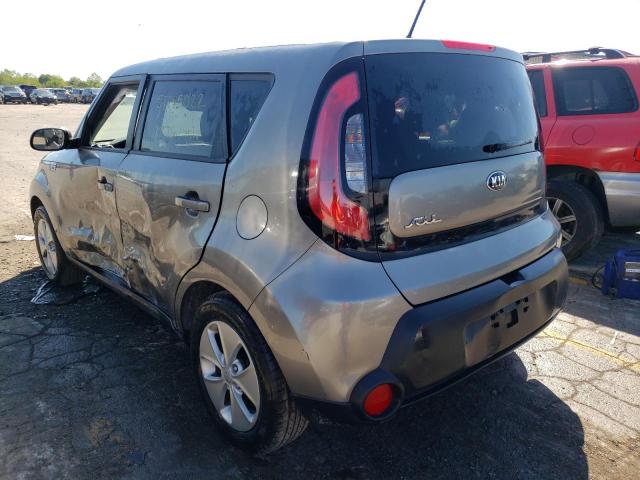 KNDJN2A24G7242079 - 2016 KIA SOUL GRAY photo 3