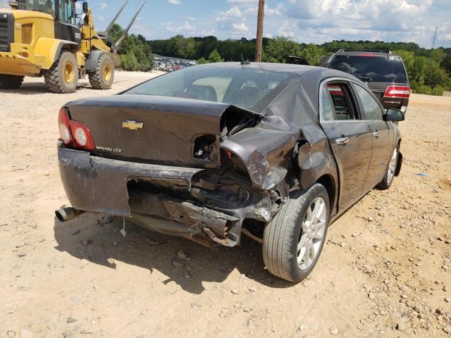 1G1ZE5E70AF284989 - 2010 CHEVROLET MALIBU LTZ 灰色 照片 4
