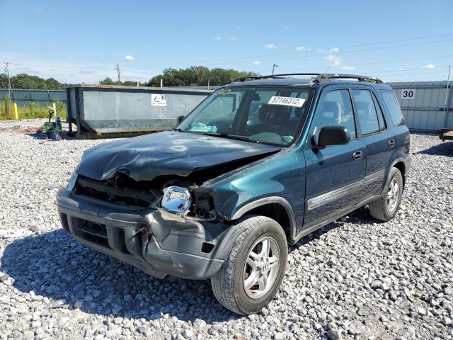 JHLRD1859VC064564 - 1997 HONDA CR-V TEAL photo 2