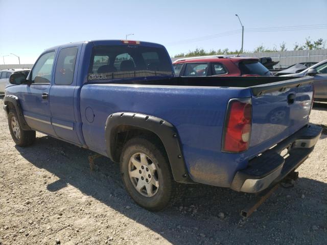 2GCEC19T741384238 - 2004 CHEVROLET SILVER1500 BLUE photo 3