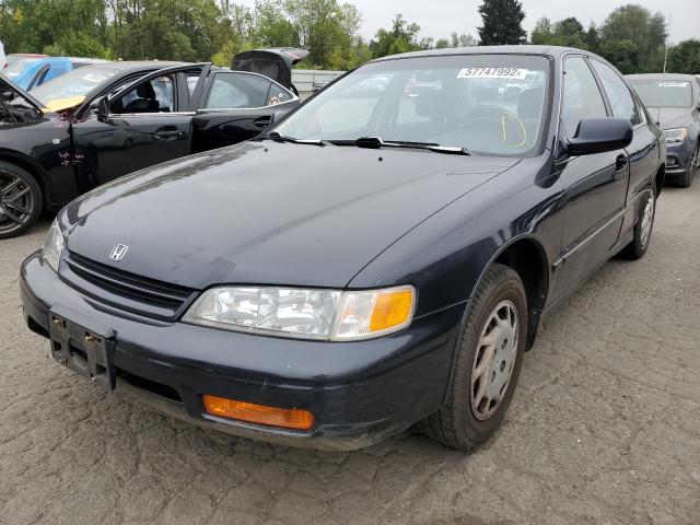 JHMCD5633SC049290 - 1995 HONDA ACCORD LX BLACK photo 2