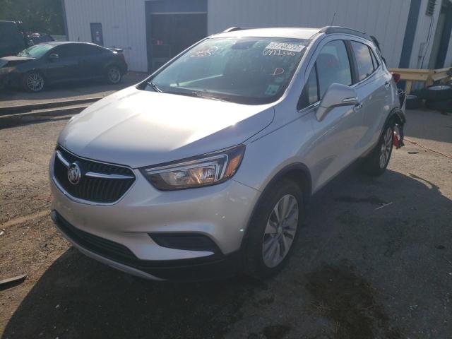 KL4CJASB4JB692200 - 2018 BUICK ENCORE PREFERRED  photo 2