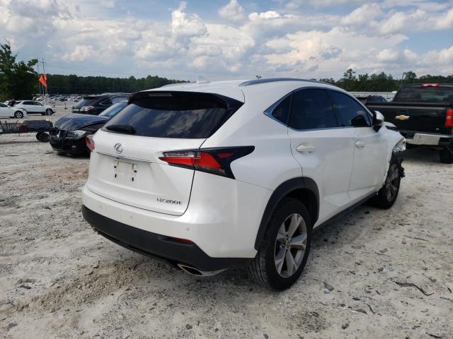 JTJYARBZ0H2063905 - 2017 LEXUS NX 200T BA WHITE photo 4