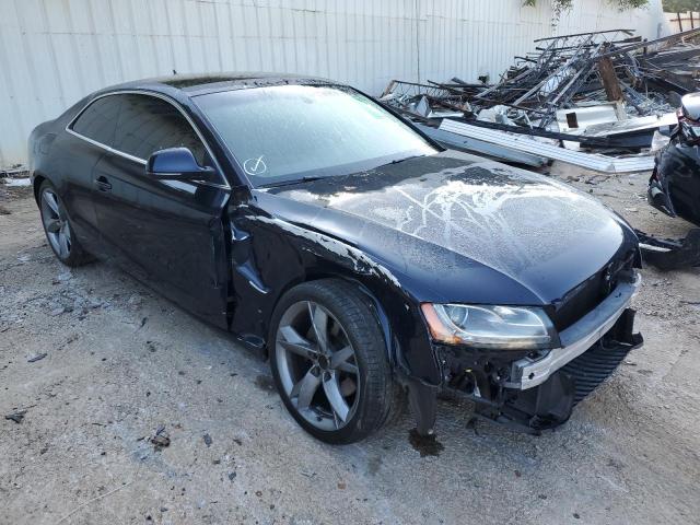 WAUDK78T39A034991 - 2009 AUDI A5 QUATTRO BLUE photo 1