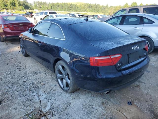 WAUDK78T39A034991 - 2009 AUDI A5 QUATTRO BLUE photo 3