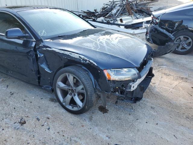 WAUDK78T39A034991 - 2009 AUDI A5 QUATTRO BLUE photo 9