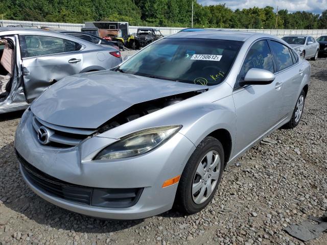 1YVHZ8BH3C5M16782 - 2012 MAZDA 6 I SILVER photo 2