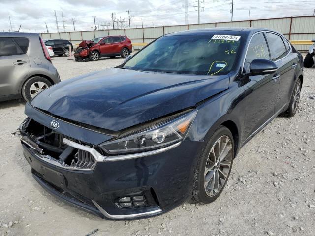 KNALC4J17K5173844 - 2019 KIA CADENZA LU BLUE photo 2