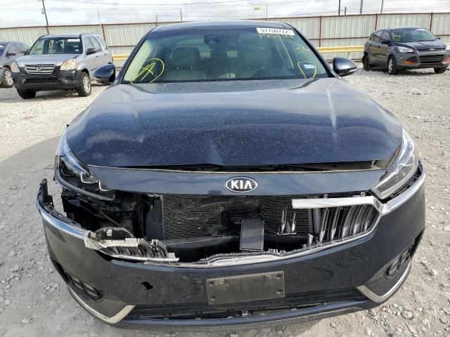 KNALC4J17K5173844 - 2019 KIA CADENZA LU BLUE photo 9