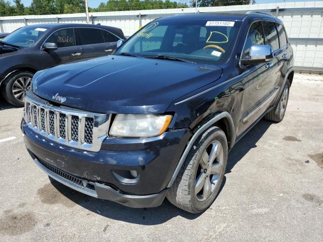 1J4RS6GG5BC584091 - 2011 JEEP GRAND CHER BLUE photo 2