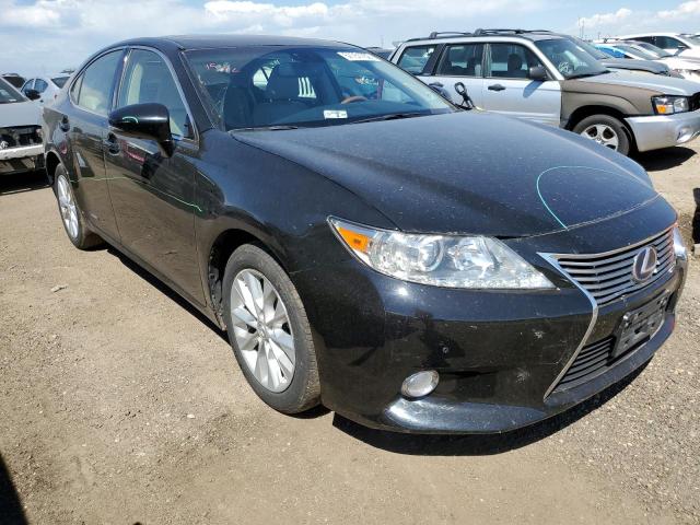 JTHBW1GG0D2023688 - 2013 LEXUS ES 300H BLACK photo 1