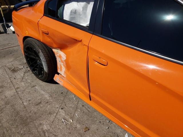 2C3CDXEJ8EH144947 - 2014 DODGE CHARGER SR ORANGE photo 9