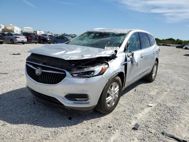 5GAEVBKW2JJ177666 - 2018 BUICK ENCLAVE PR SILVER photo 2