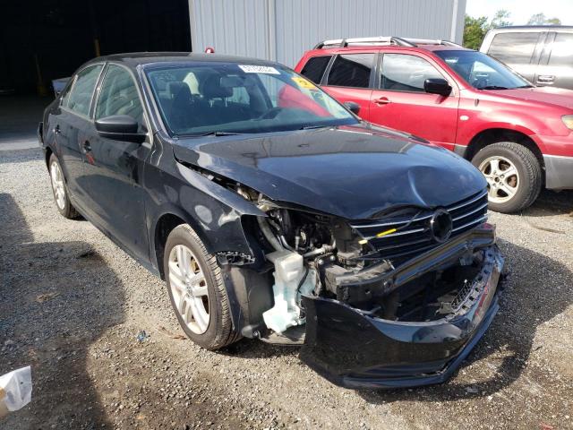 3VW2K7AJ1FM242480 - 2015 VOLKSWAGEN JETTA BASE 黑色 照片 1