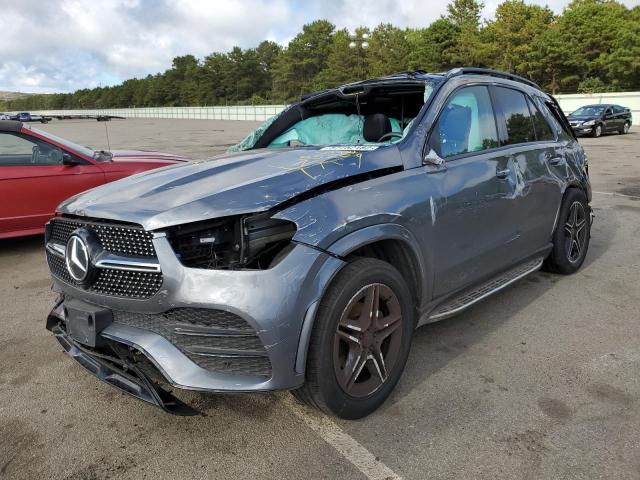 4JGFB4KB2MA552329 - 2021 MERCEDES-BENZ GLE 350 4M GRAY photo 2