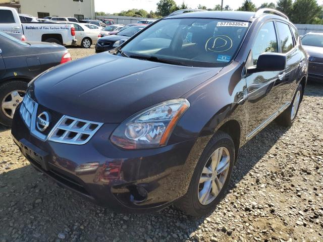 JN8AS5MV2FW767733 - 2015 NISSAN ROGUE SELE BROWN photo 2