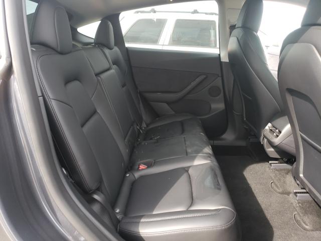 5YJYGDEEXMF244496 - 2021 TESLA MODEL Y رمادي صورة 6