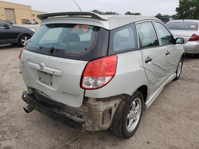 2T1KR32E83C058599 - 2003 TOYOTA MATRIX 银色 照片 4