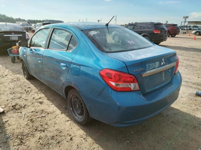 ML32F3FJ6JHF08619 - 2018 MITSUBISHI MIRAGE G4 BLUE photo 3