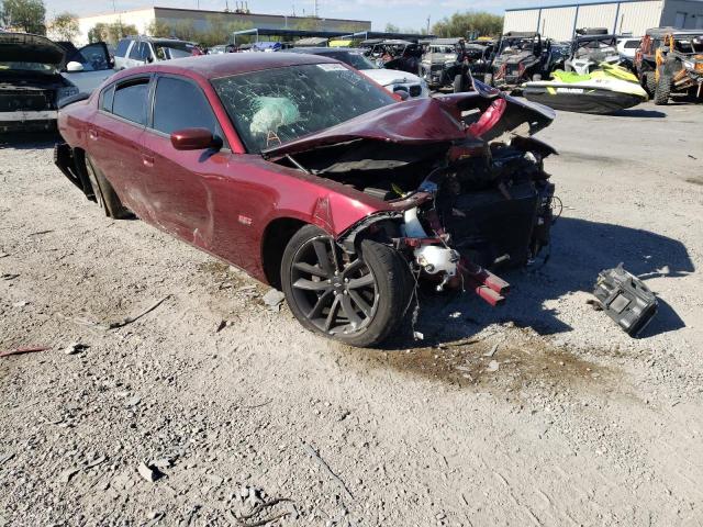 2C3CDXGJ9KH605789 - 2019 DODGE CHARGER SC BURGUNDY photo 1