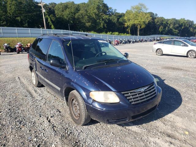 1A4GP45R16B626849 - 2006 CHRYSLER TOWN & COU BLUE photo 1