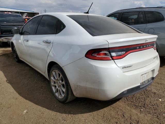 1C3CDFCA4DD153623 - 2013 DODGE DART LIMIT WHITE photo 3