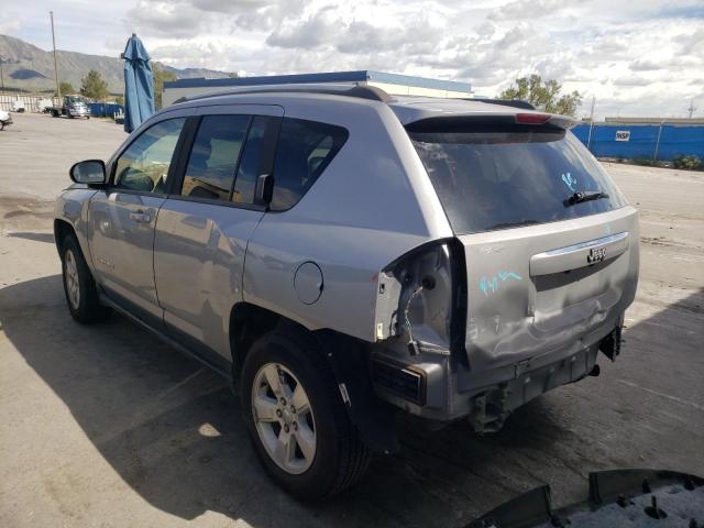 1C4NJCBA3ED832328 - 2014 JEEP COMPASS SP SILVER photo 3