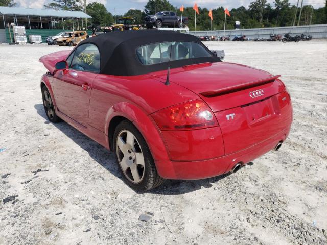 TRUUT28N511003045 - 2001 AUDI TT QUATTRO RED photo 3