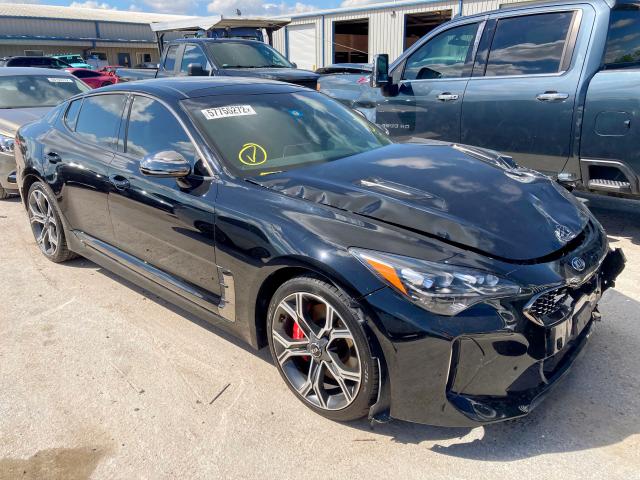 KNAE55LCXJ6016776 - 2018 KIA STINGER GT BLACK photo 1