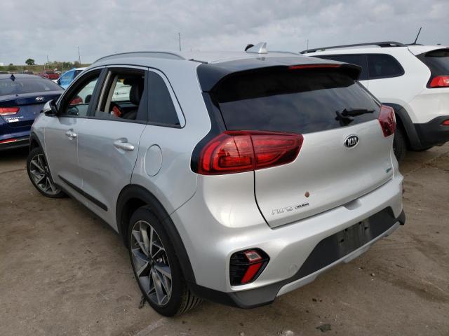 KNDCC3LC4L5449457 - 2020 KIA NIRO TOURI SILVER photo 3