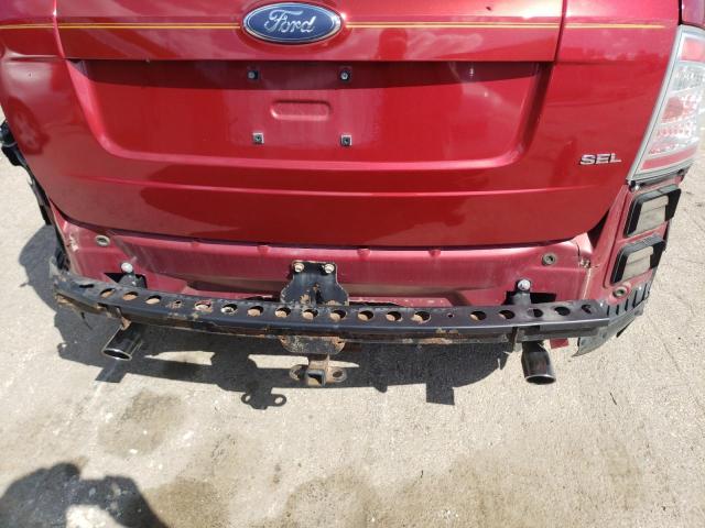 2FMDK39CX7BA85041 - 2007 FORD EDGE SEL P BURGUNDY photo 9