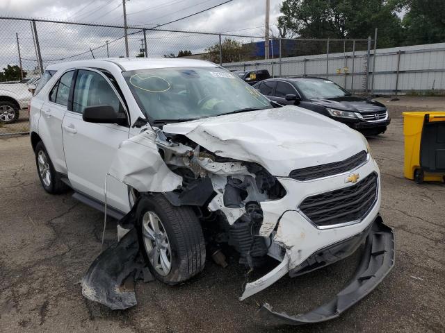 2GNFLEEK6H6144381 - 2017 CHEVROLET EQUINOX LS WHITE photo 1