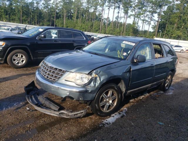 2A8GM68X67R327096 - 2007 CHRYSLER PACIFICA T GRAY photo 2