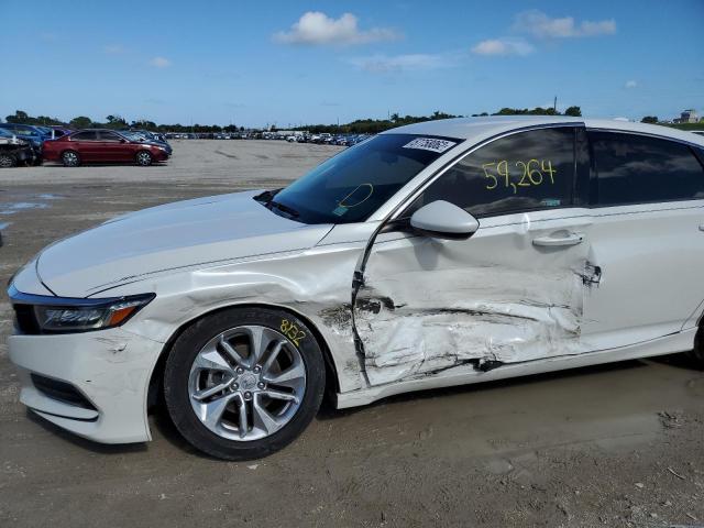 1HGCV1F16JA022859 - 2018 HONDA ACCORD LX WHITE photo 9