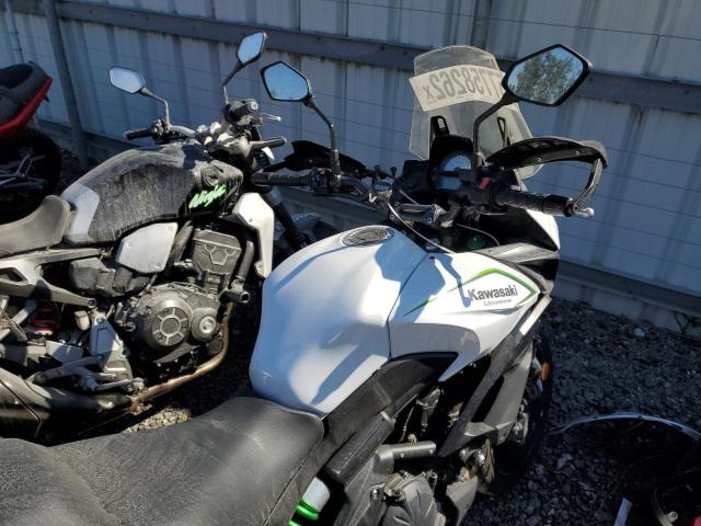 JKALEEF19JDA25630 - 2018 KAWASAKI KLE650 F WHITE photo 5