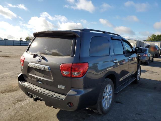 5TDYY5G17BS034489 - 2011 TOYOTA SEQUOIA PL GRAY photo 4