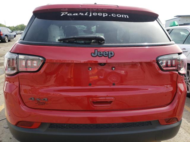 3C4NJDEB1MT530636 - 2021 JEEP COMPASS 80 RED photo 9
