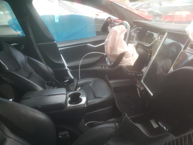 5YJSA1E27FF117512 - 2015 TESLA MODEL S Blanco foto 5