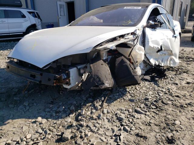 5YJSA1E27FF117512 - 2015 TESLA MODEL S Blanco foto 9