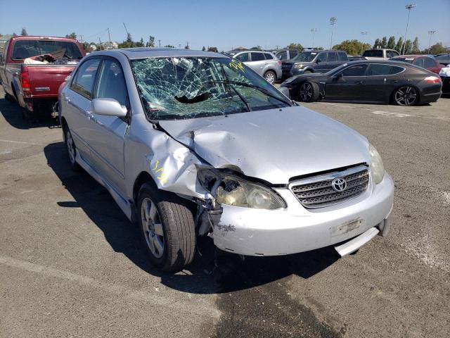 1NXBR32E47Z833677 - 2007 TOYOTA COROLLA SE SILVER photo 1