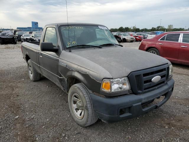 1FTYR10D06PA14837 - 2006 FORD RANGER GRAY photo 1