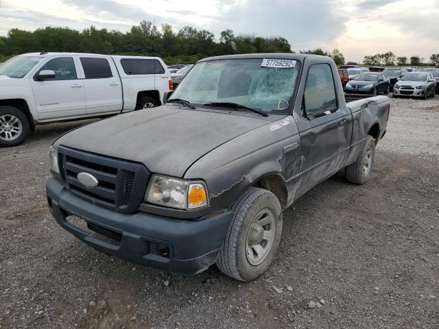 1FTYR10D06PA14837 - 2006 FORD RANGER GRAY photo 2