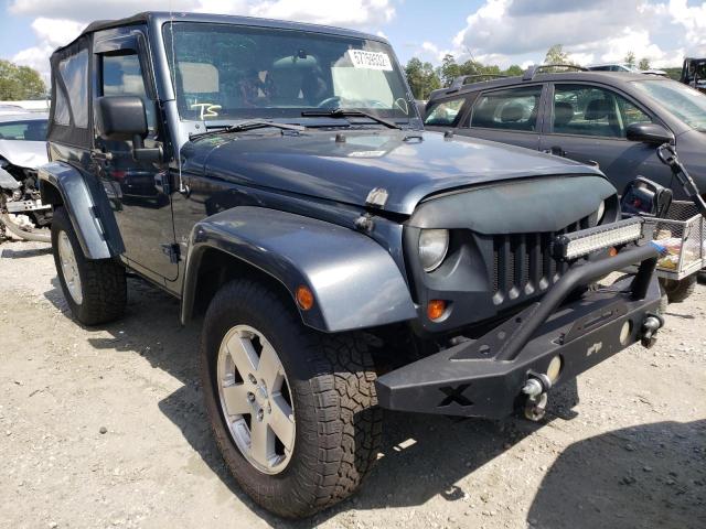 1J4FA54178L543731 - 2008 JEEP WRANGLER S CHARCOAL photo 1